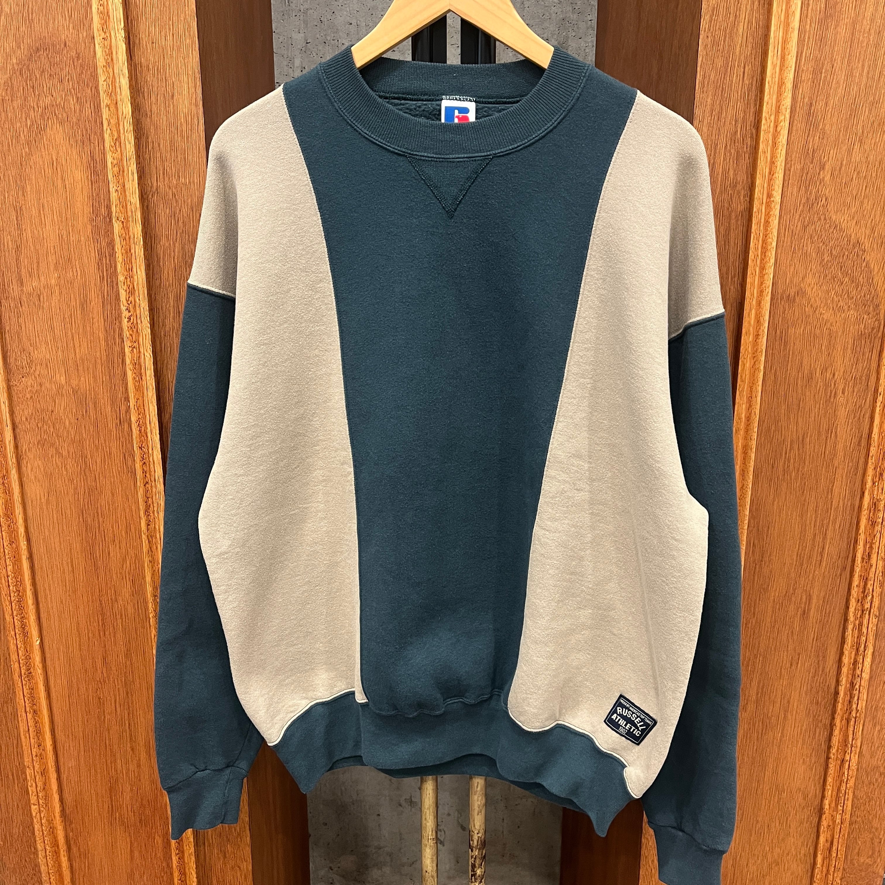1990'S RUSSELL SWEAT SHIRT 2TONE ⓼ | safarionline
