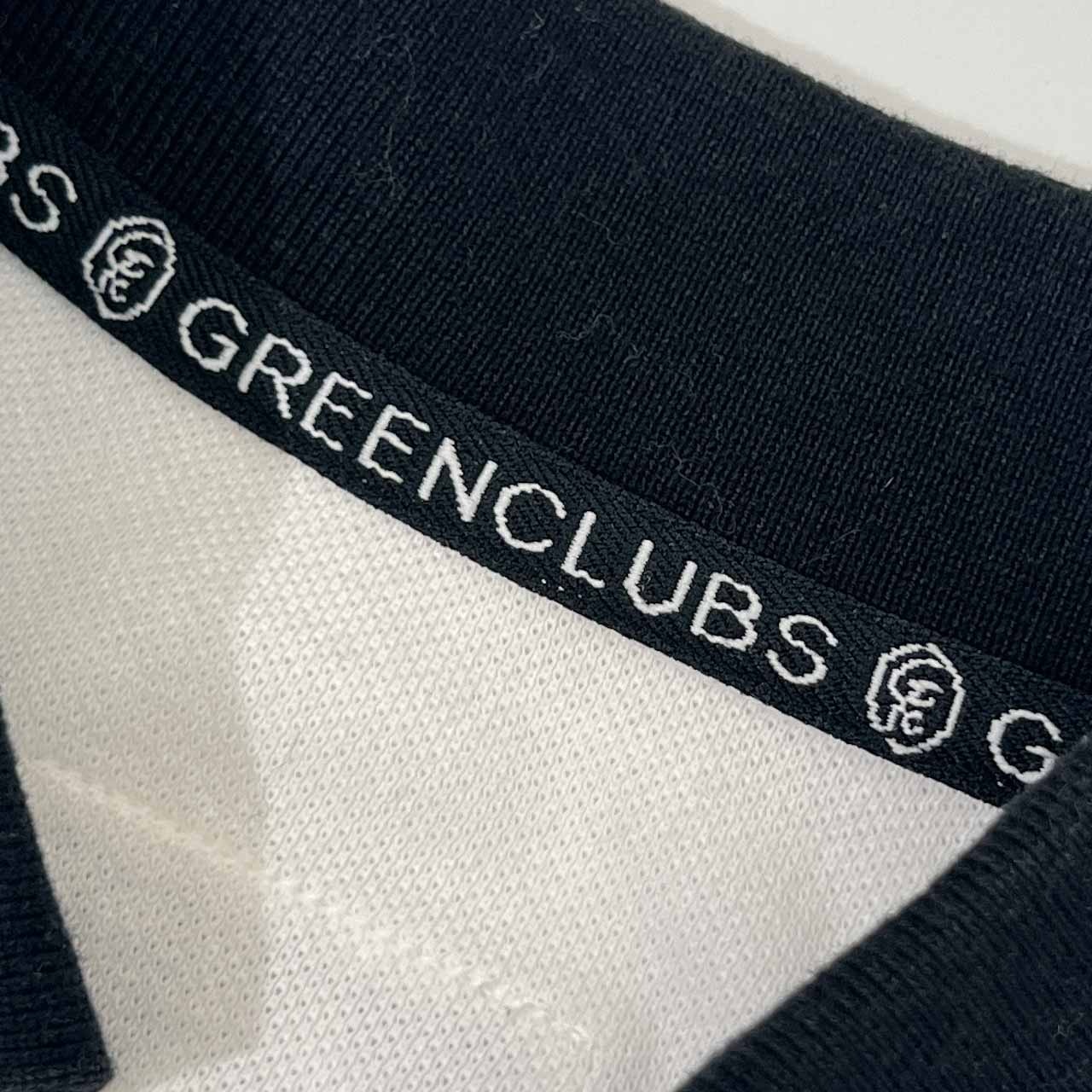 GREENCLUBS グリーンクラブ ワーナーコラボ バックスバニー 鹿の子 半袖 ポロシャツ 3/メンズ ゴルフ