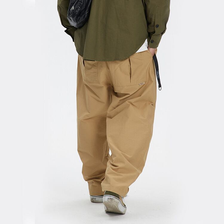 ★RETRO WIDE-LEG CASUAL PANTS　　　A0422