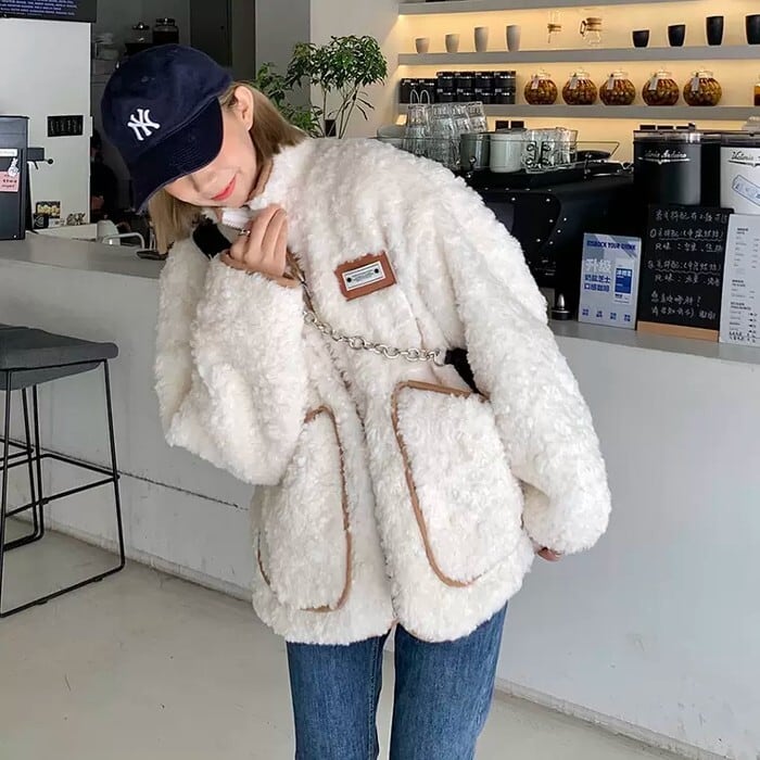 ファーコート | lamitte deco トレンド 韓国ファッション ショップ BASE店
