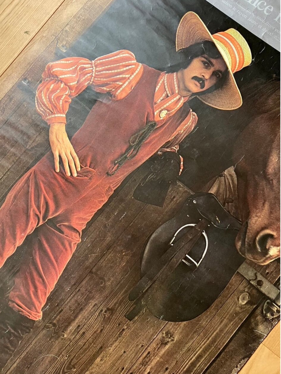 TBO98】70s JUN ジュン ポスター 服飾ブランドPRポスター ビンテージ