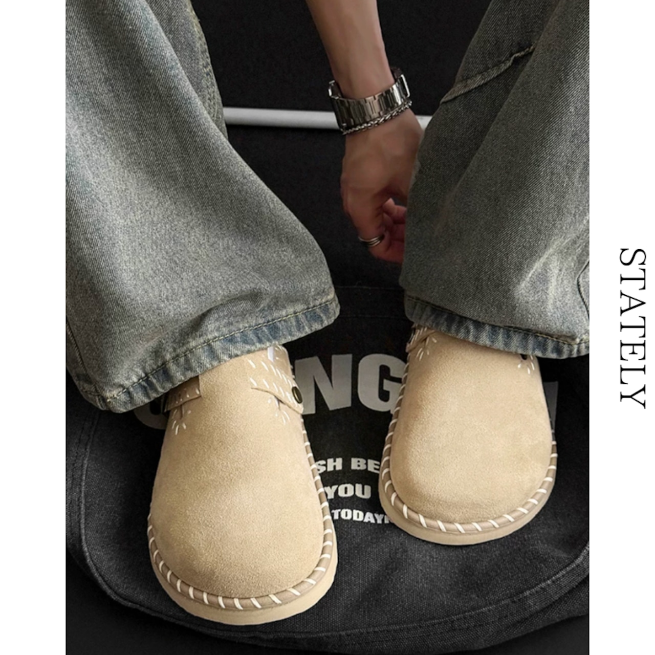 Suede Buckle サボサンダル/2color_S25・画像7