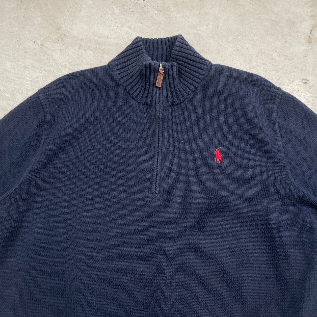 Polo Ralph Lauren ポロラルフローレン ハーフジップニットセーター 