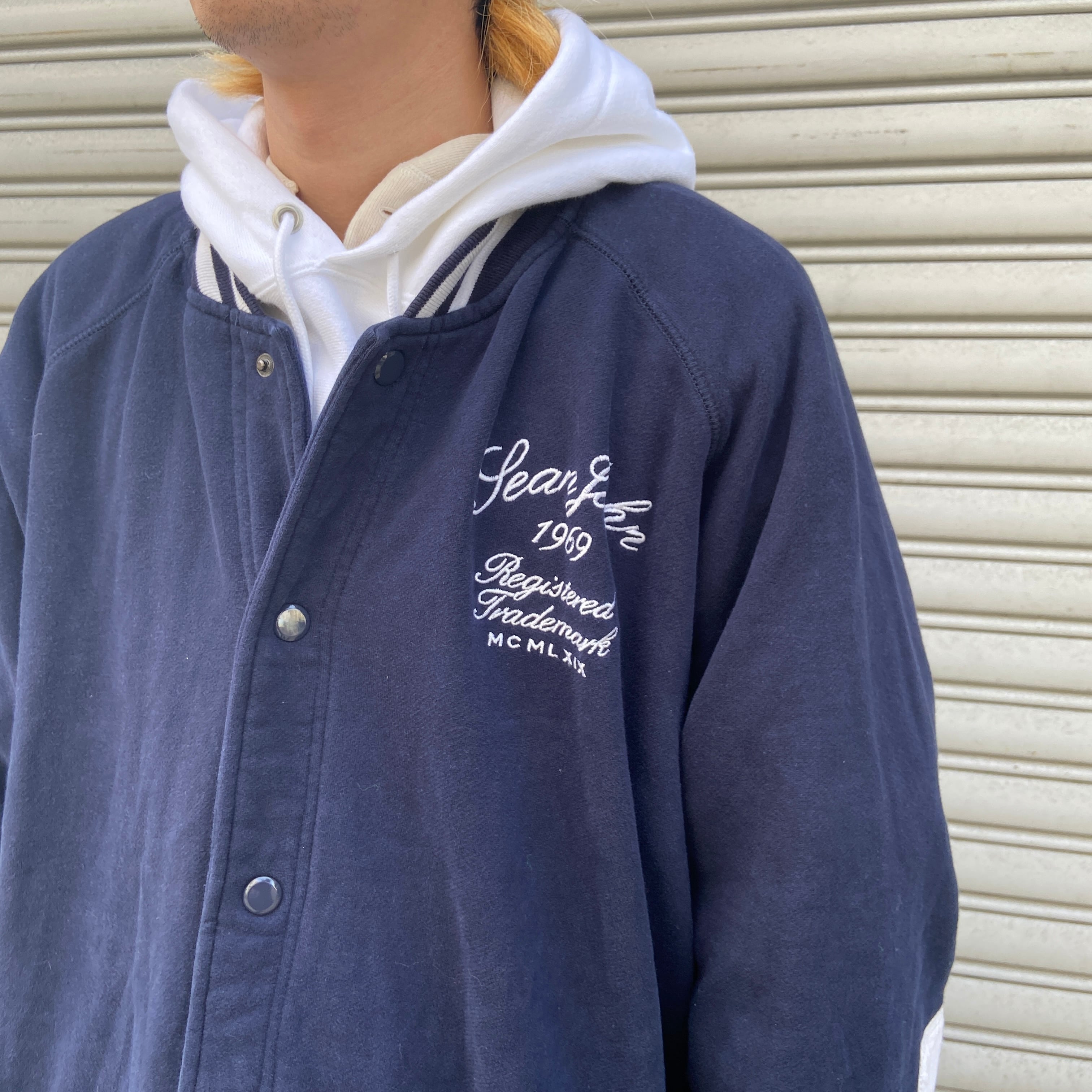 送料無料』Sean john ショーンジョン スウェットスタジャン 送料無料』Sean john ショーンジョン スウェットスタジャン