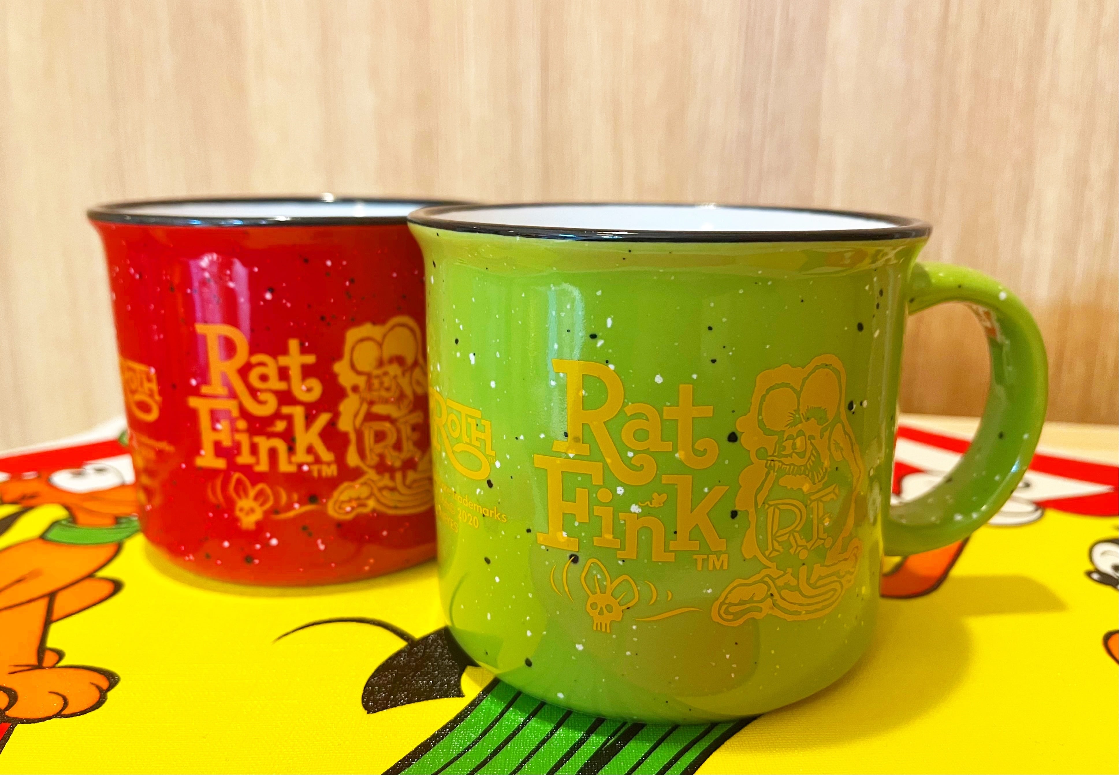 ラットフィンク キャンプファイヤー マグカップ ライム