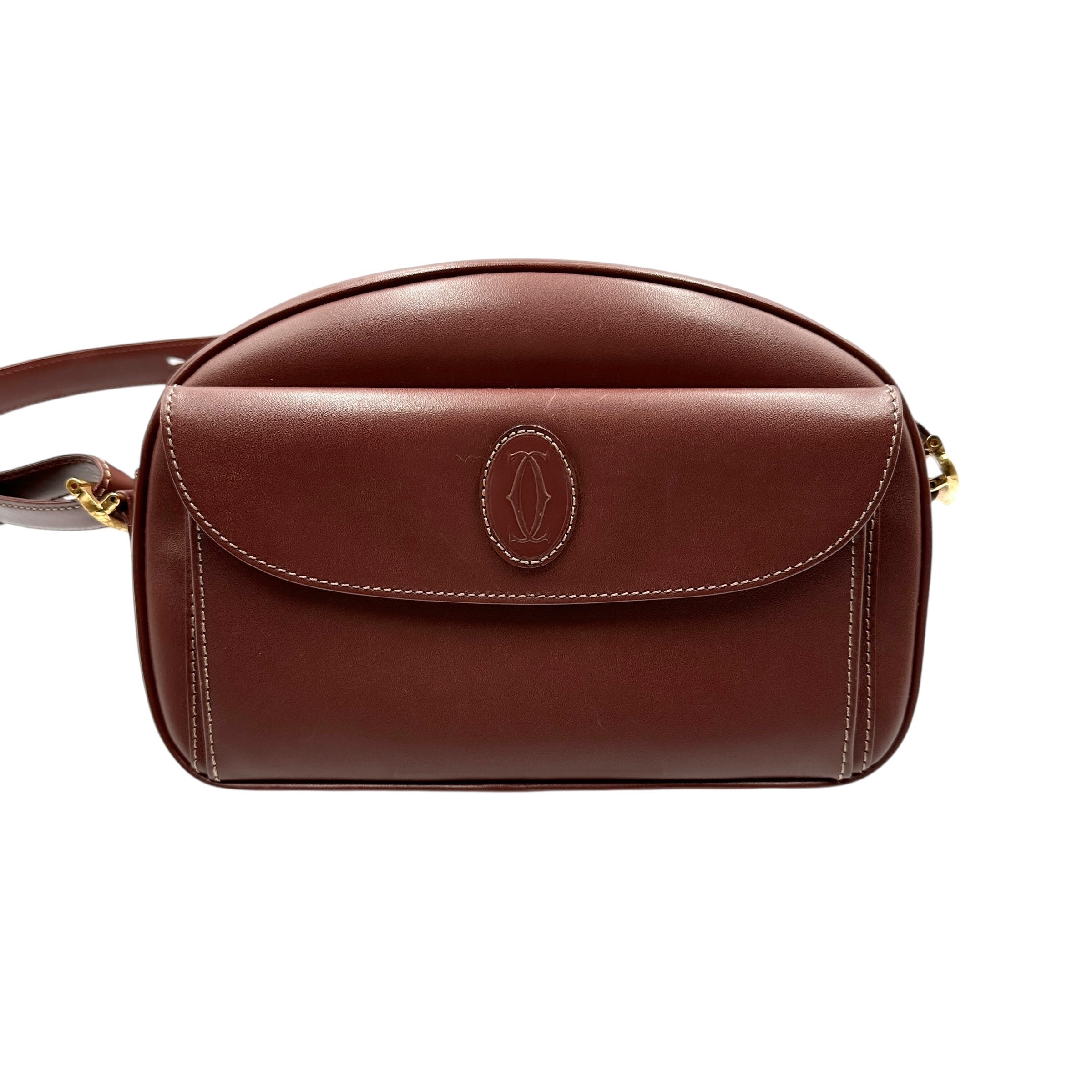 Cartier カルティエ レザーショルダーバッグ 14156-202407 | rean