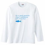 良いアクアリストロングTシャツ(ホワイト)
