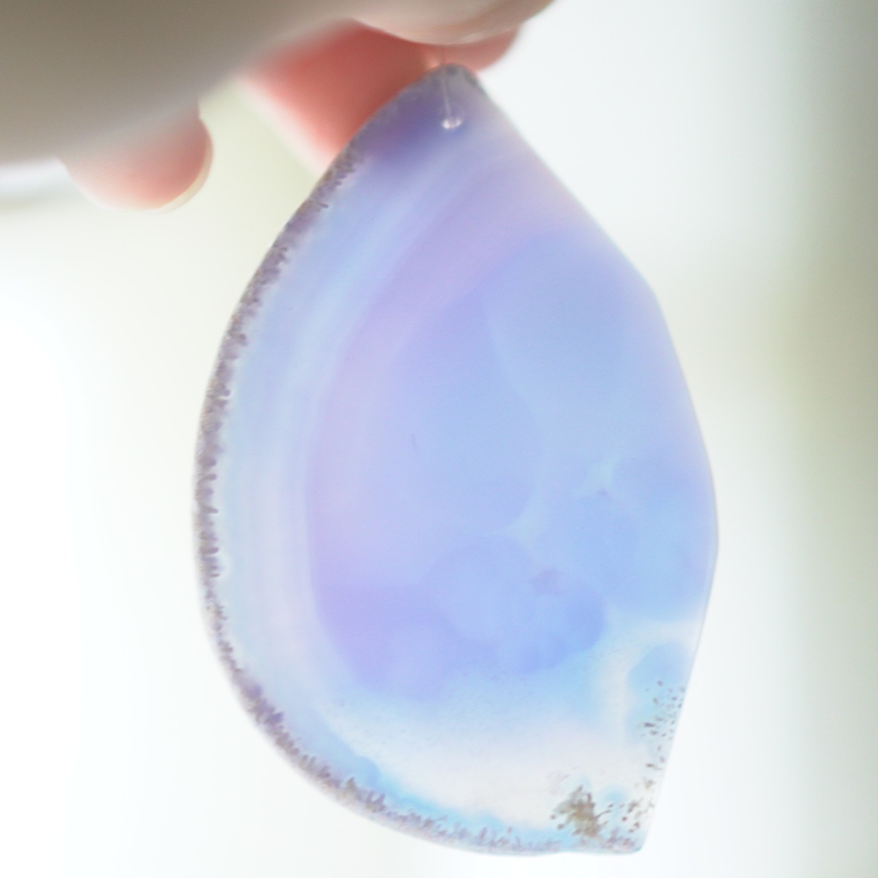 Daybreak Blue 08 - アゲートヒーリングチャイム / Agate Sun Catcher Wind Chime 627