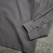 BRANDINI charcoal gray smooth cloth shirt