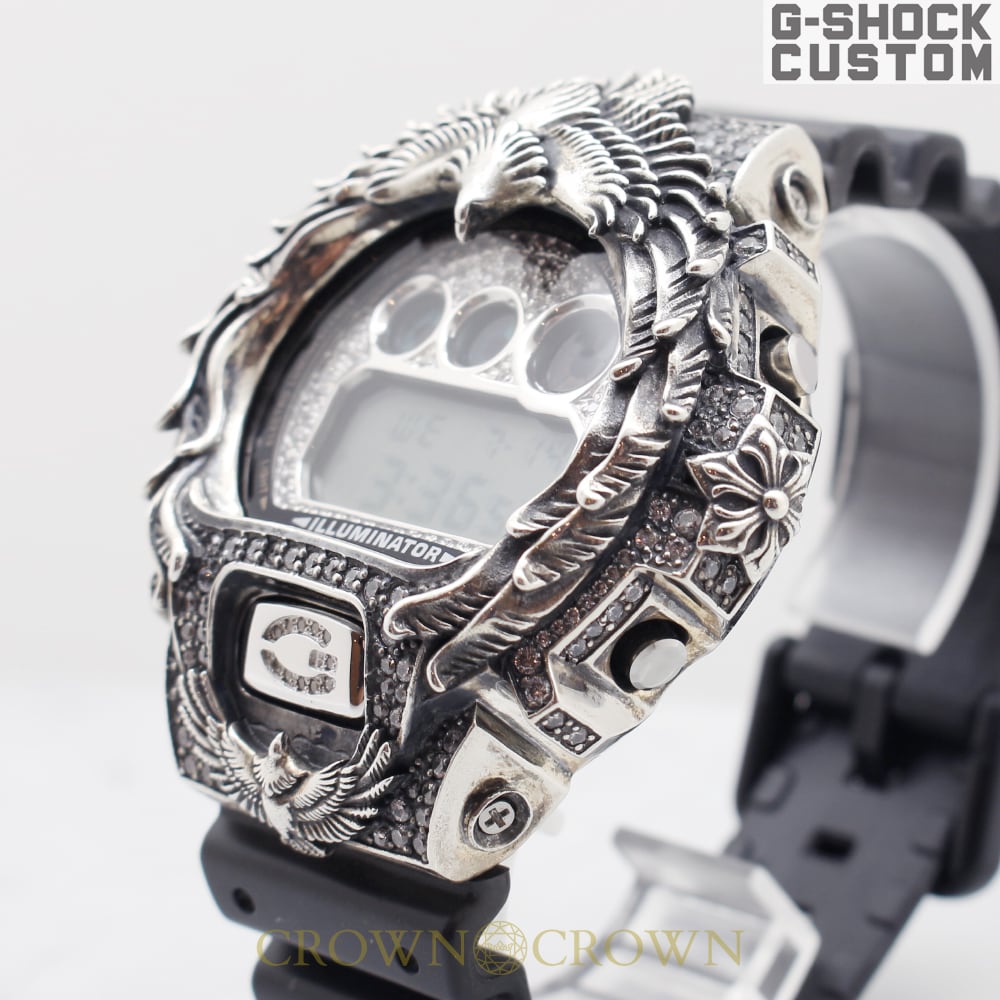 新品✨正規品✨❗超希少✨カスタム g-shock✨❗シルバー DW6900