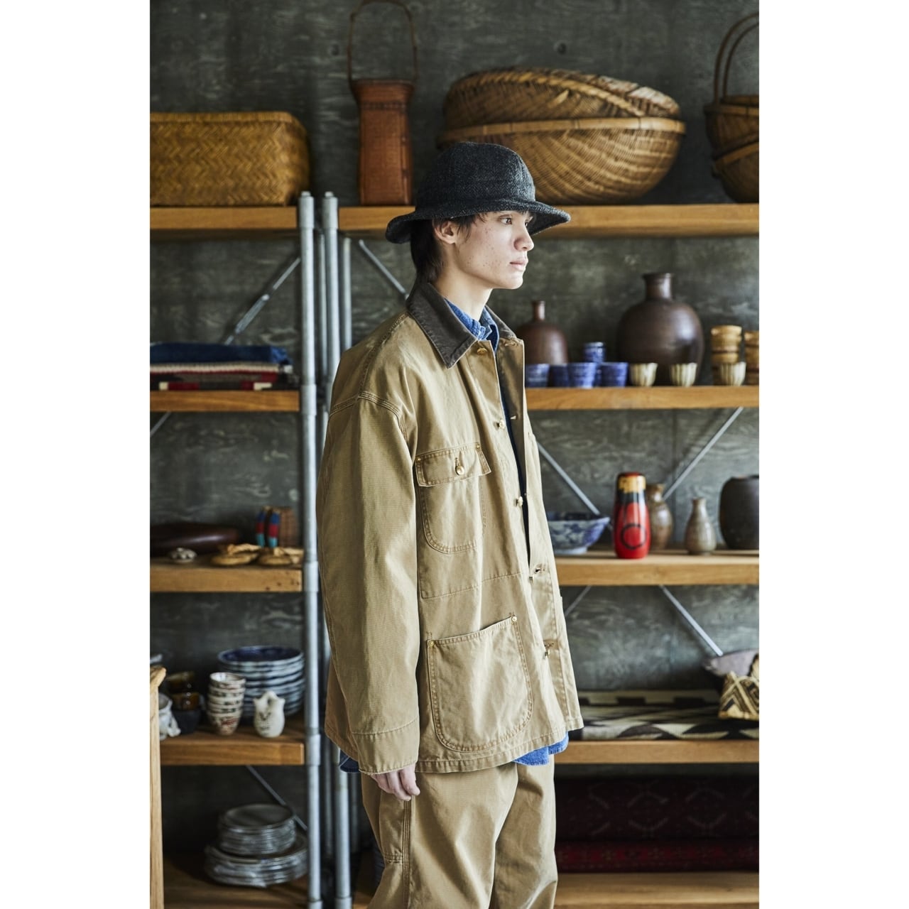 orSlow / RELAX FIT OXFORD COVERALL - リラックスフィット