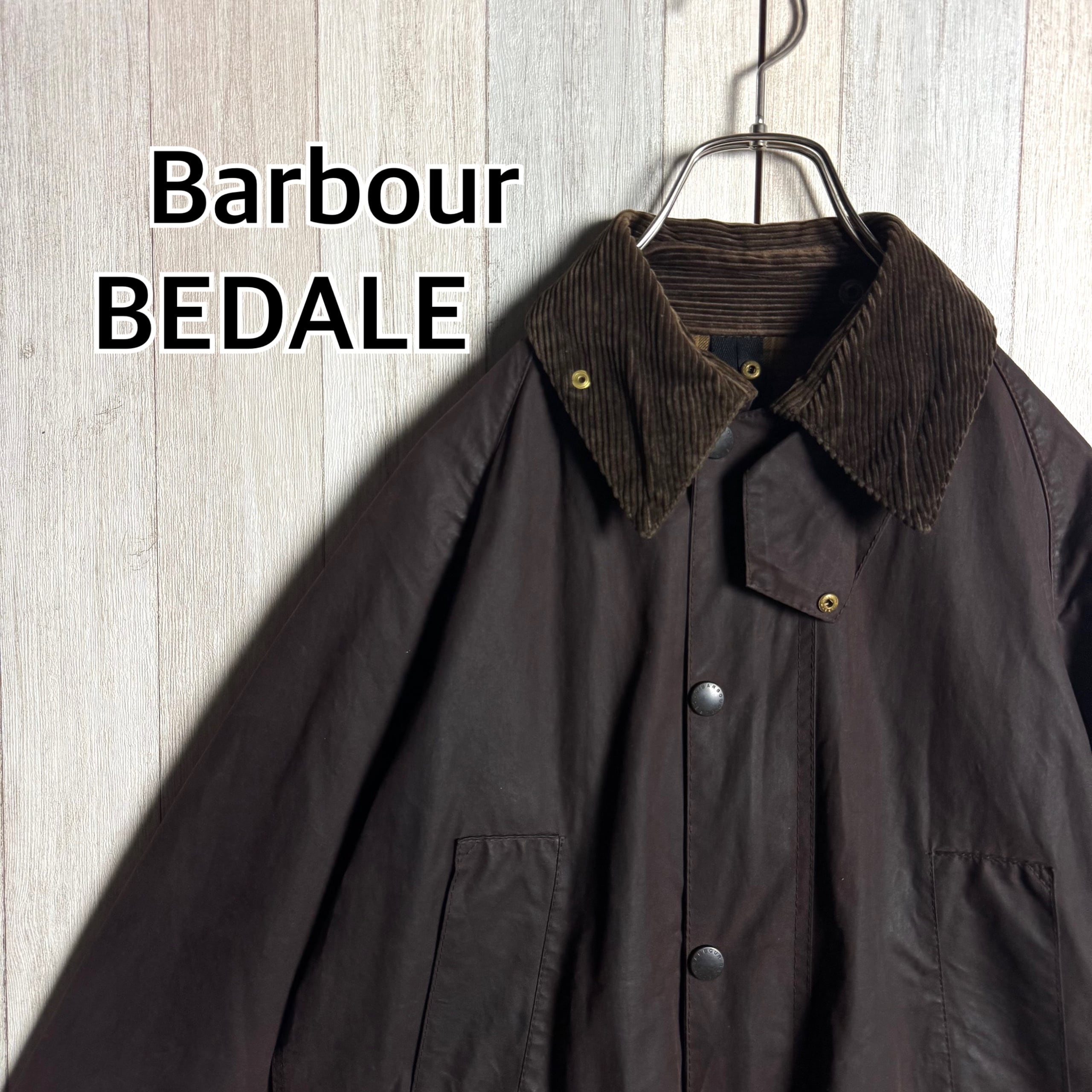 英国製 Barbour バブアー オイルドジャケット BEDALE ビデイル ラ