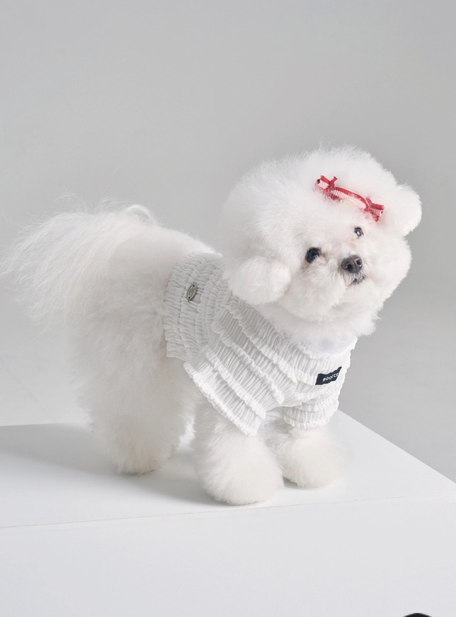 〈 予約アイテム 〉BOOCCE / LOVE BLOUSE（ホワイト）