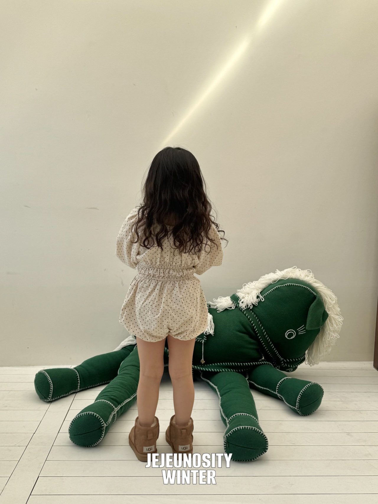 予約販売 【JEJEUNOSITY】ロオンワンピーススーツ クリーム 130〜140cm 2025 WINTER 韓国子供服