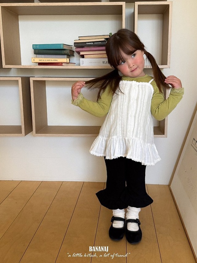 韓国子供服 / BANANA J / 26Autumn / レイチェル ワンピース / 秋服 / キッズ *XS~JS*