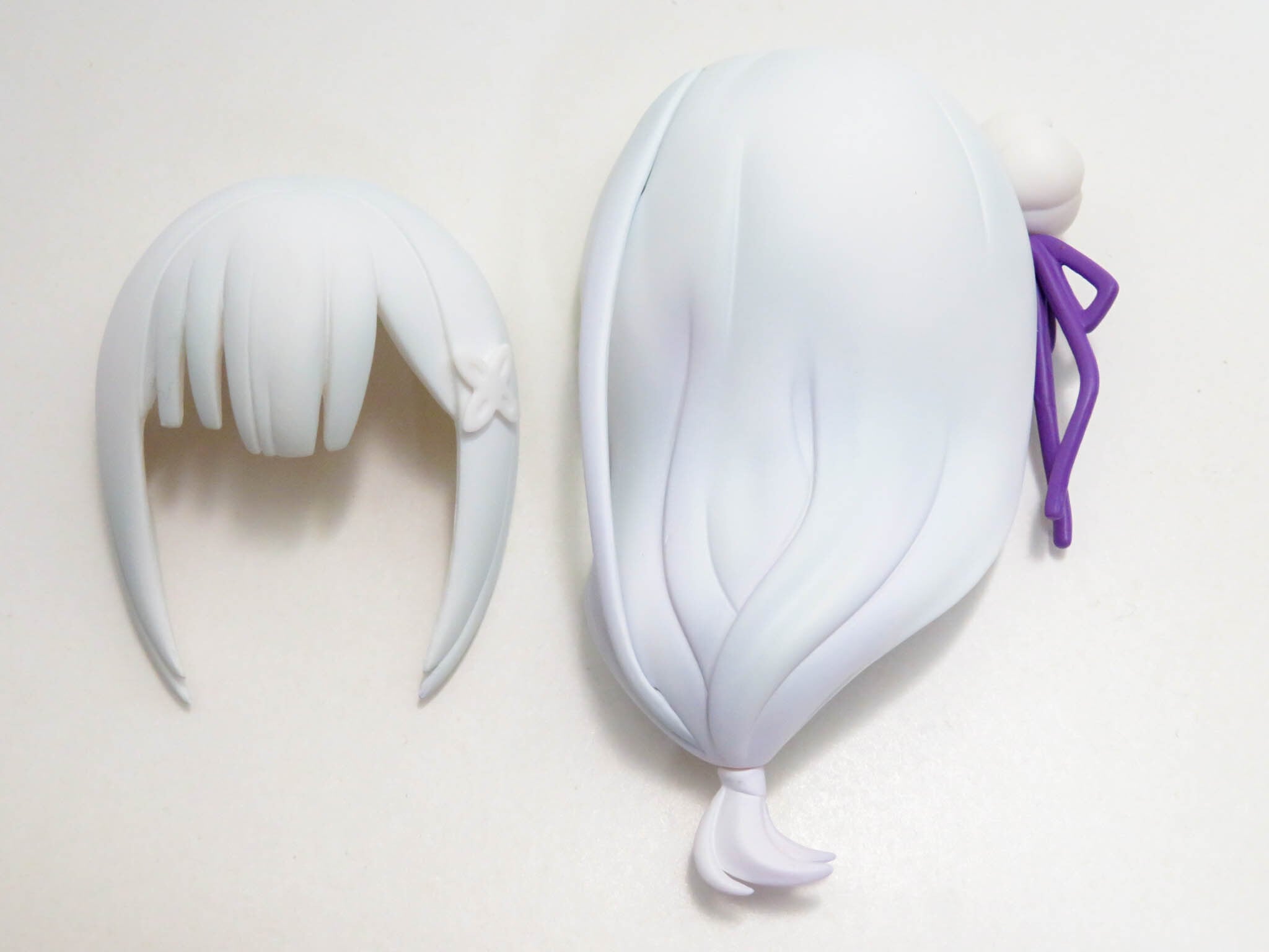 再入荷(A−ランク)【751】 エミリア 髪パーツ ロング ねんどろいど