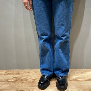 wrangler used boot cut denim pants