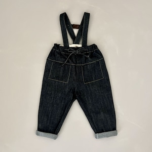HELLOLUPO BROOKS TROUSERS - Black Denim