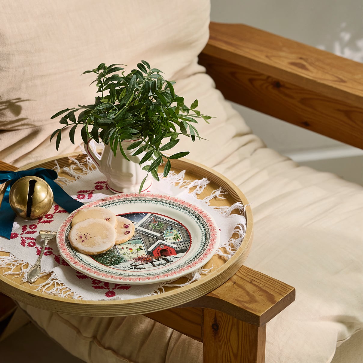 2025クリスマスプレート シャレー(家) | Oiseau Bleu Plus オワゾ