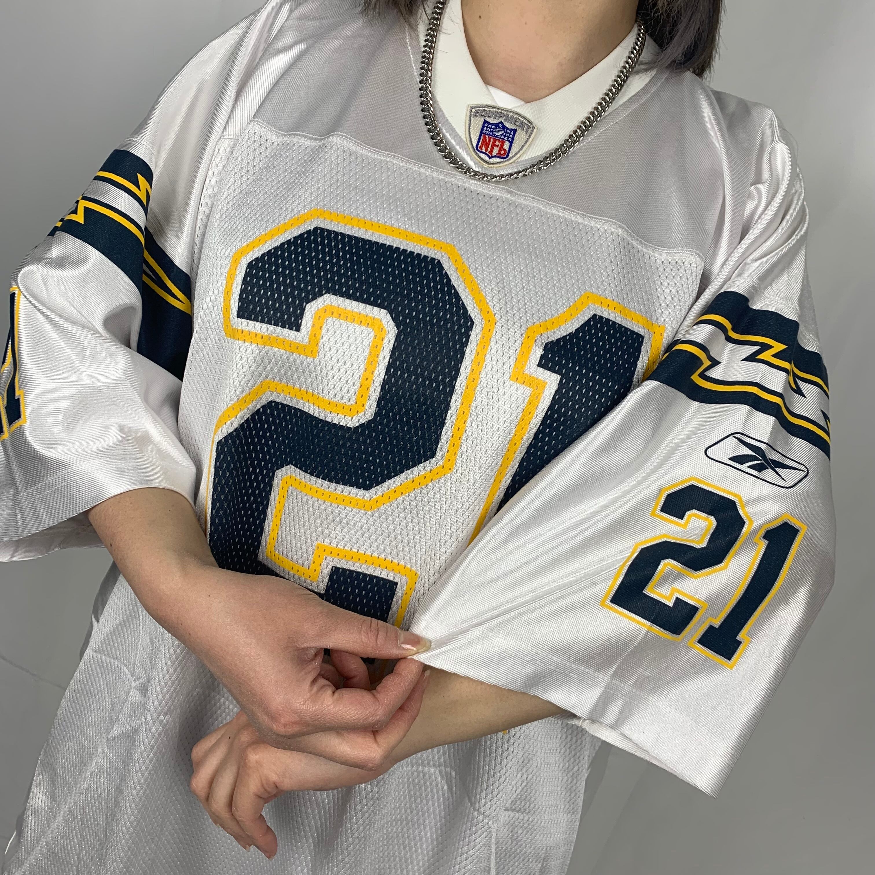 リーボック×NFL サンディエゴチャージャーズ　ジップアップジャケット