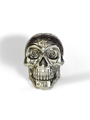 ヴィンテージ雑貨 TATTOOスカル オブジェ