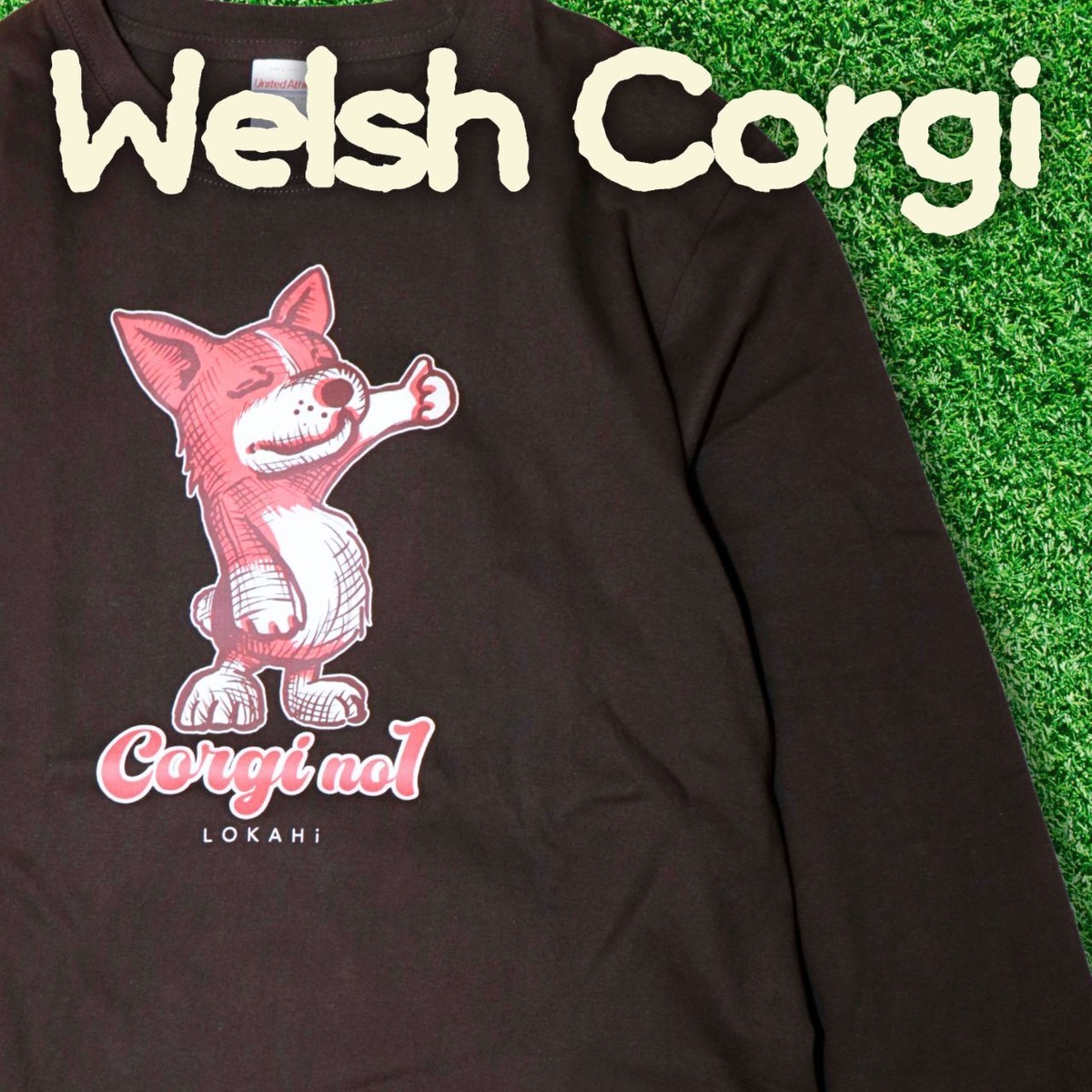 ウェルシュ・コーギー ＜ Corgi No.1 ＞ ロングスリーブTシャツ | LOKAHi