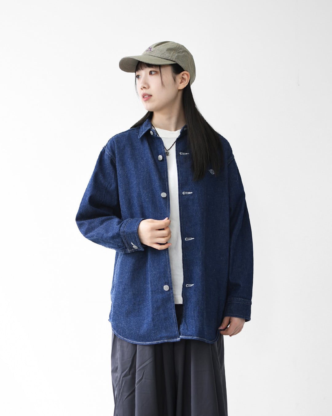 DANTON [ダントン] W Denim Shirt Jacket [DT-B0433KDM] デニムシャツ