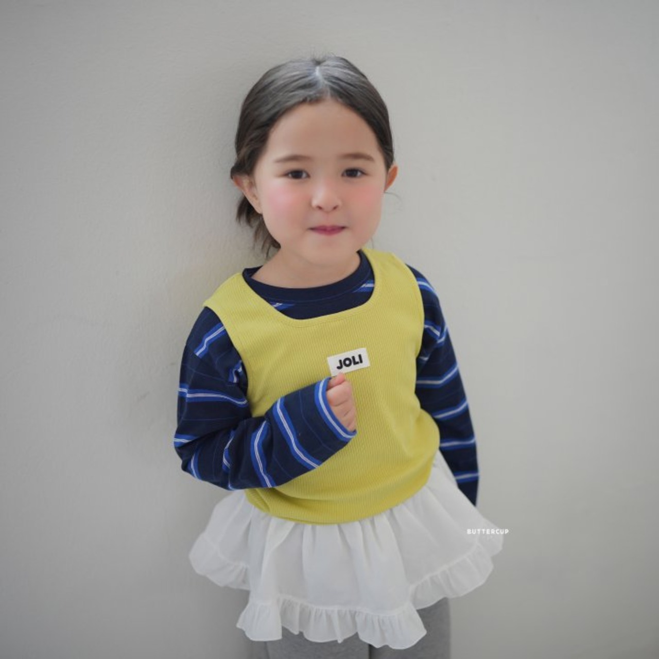 [BUTTERCUP] Jolly layer top / [버터컵] 졸리레이어탑