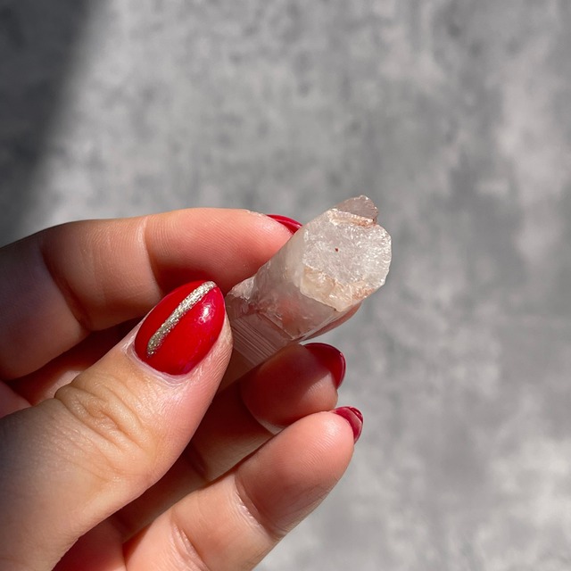 ブラジル・ミナスジェライス州産【ピンクレムリアン】⑩ 鉱物 天然石 パワーストーン