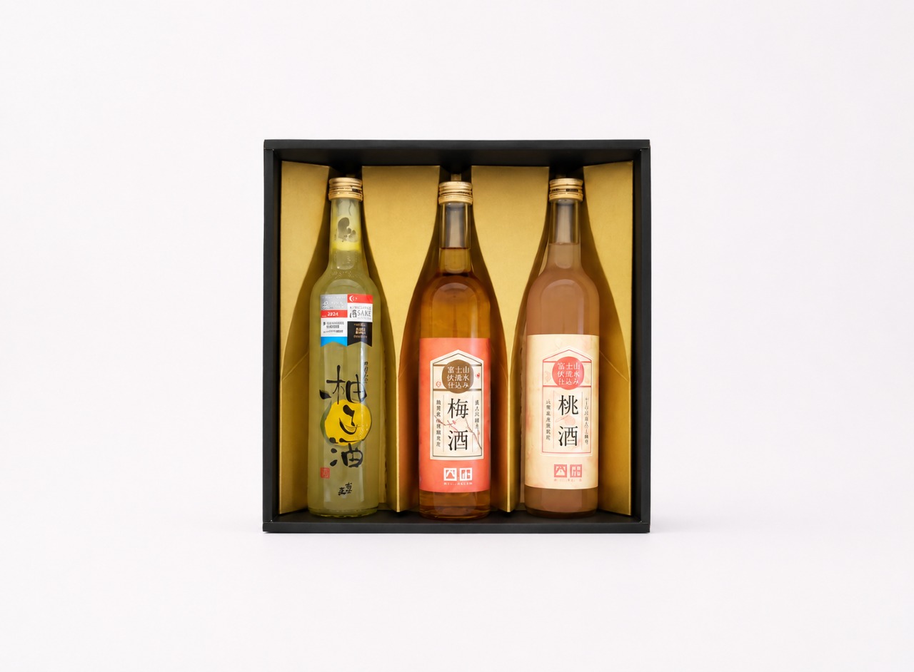 【法人限定・お中元】富士正のリキュール 3本セット【送料無料】