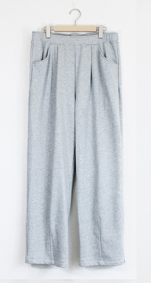 【9月末入荷予定】Sweat Wide Easy Pants Gray