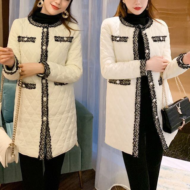 【予約販売】キルティングコート トレンド ガーリー 甘め 大人かわいい デイリー お出かけ