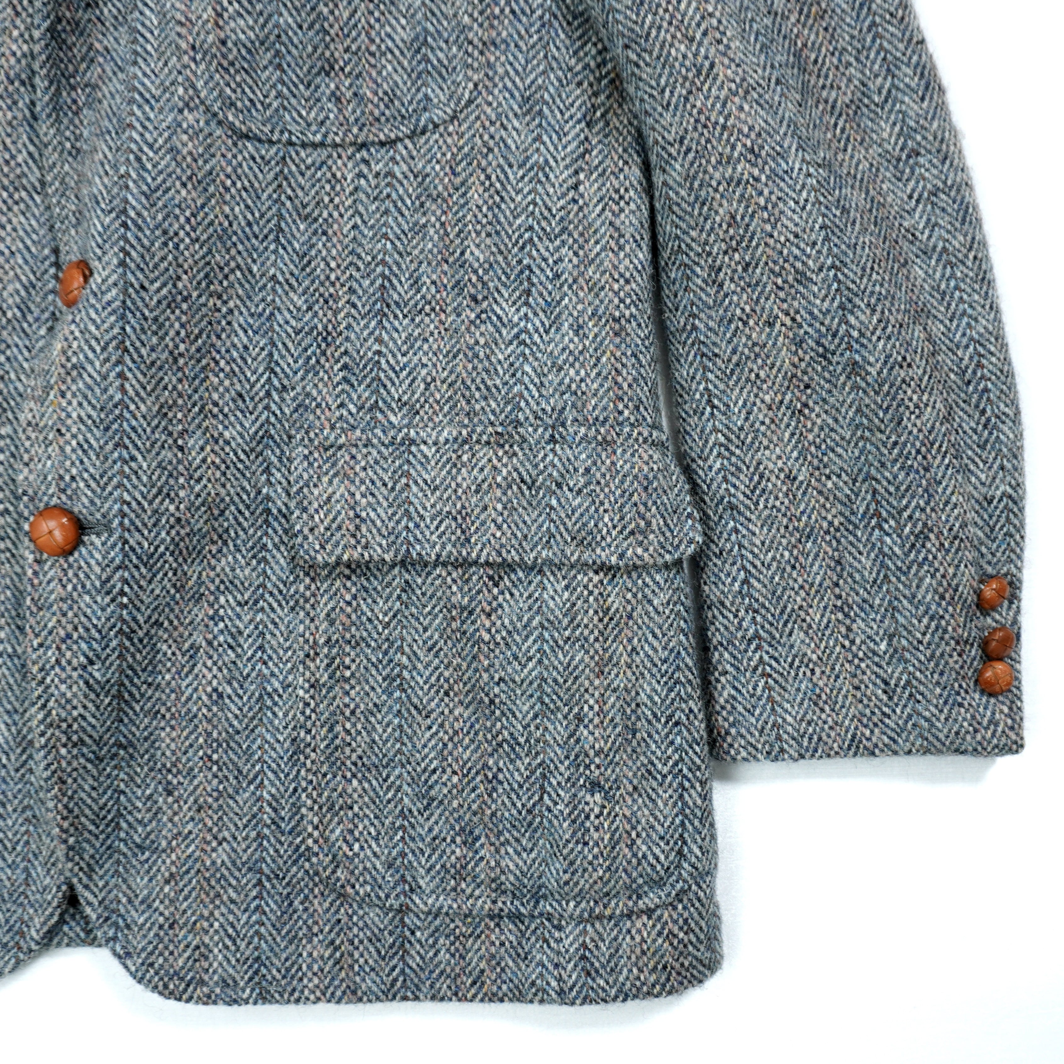 Harris Tweed Jacket 1980s 1990s 304142 | Loki Vintage&Used