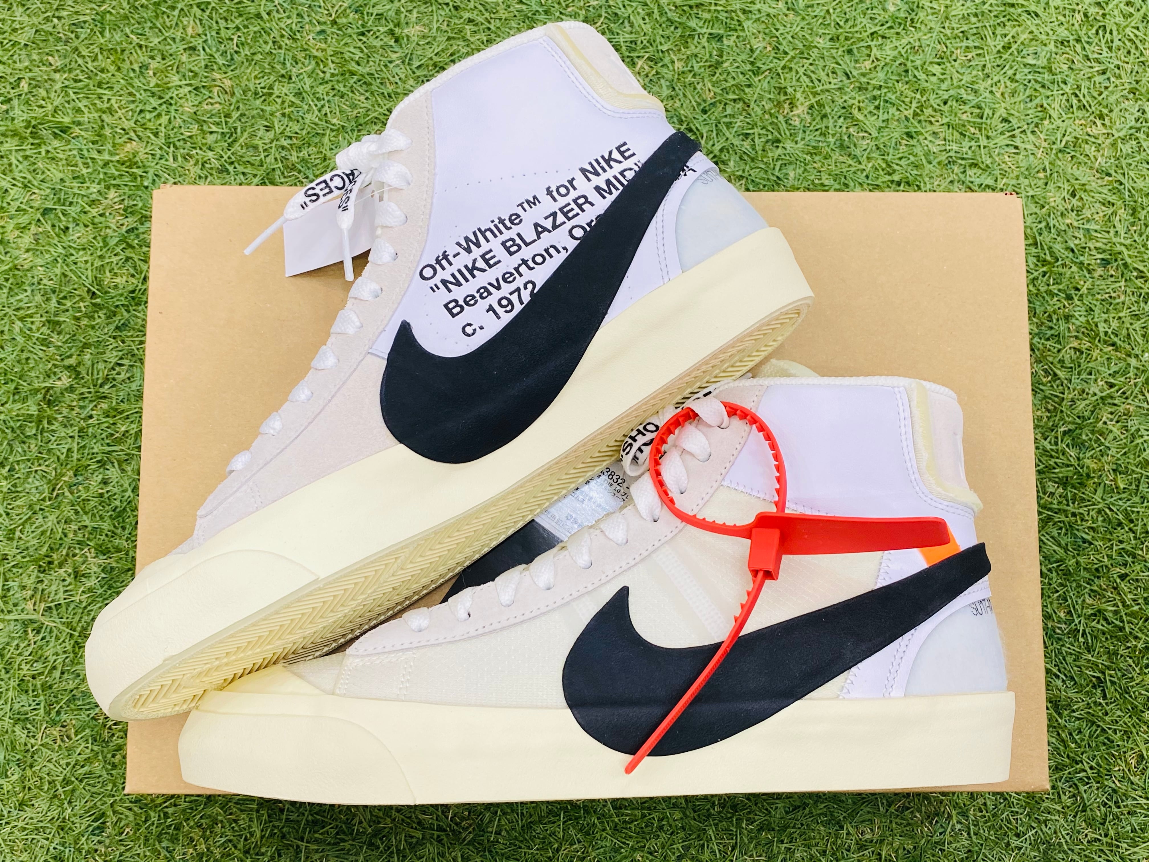 Nike   off-white  Blazer mid