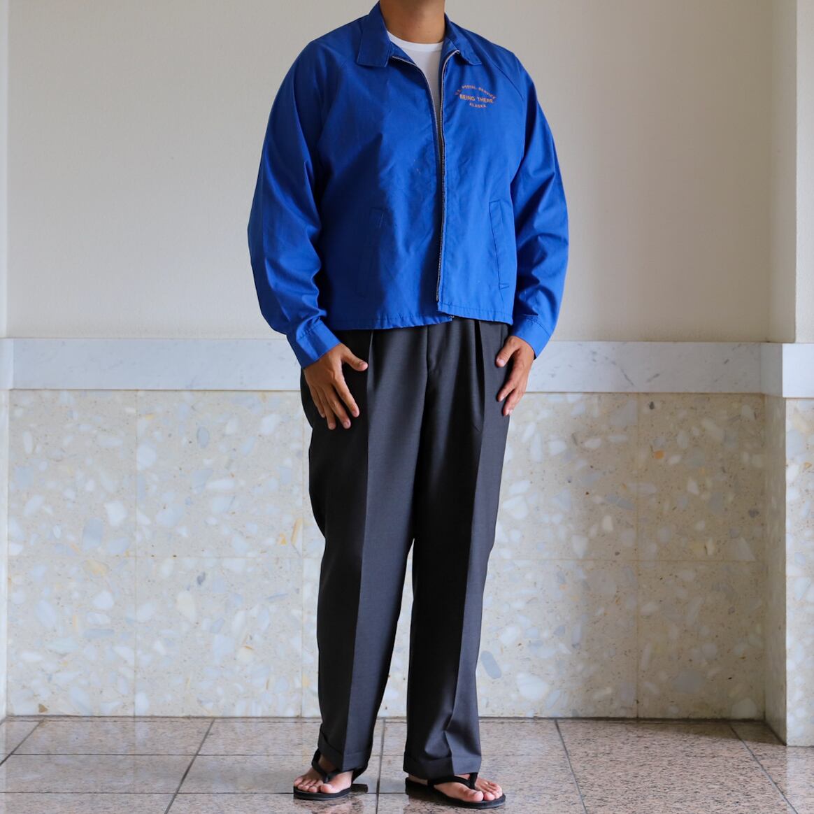 逸品】70s Vintage Special swing top jacket blouson made in USA big