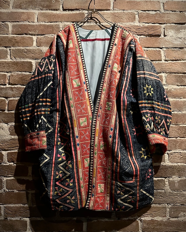 【Caka act3】“モン族” Vintage Reversible Haori Jacket