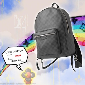 ルイ・ヴィトン：ジョッシュ／ダミエ・グラフィット／リュックサック／N41473型／Louis Vuitton JOSH Damier Graphite Backpack