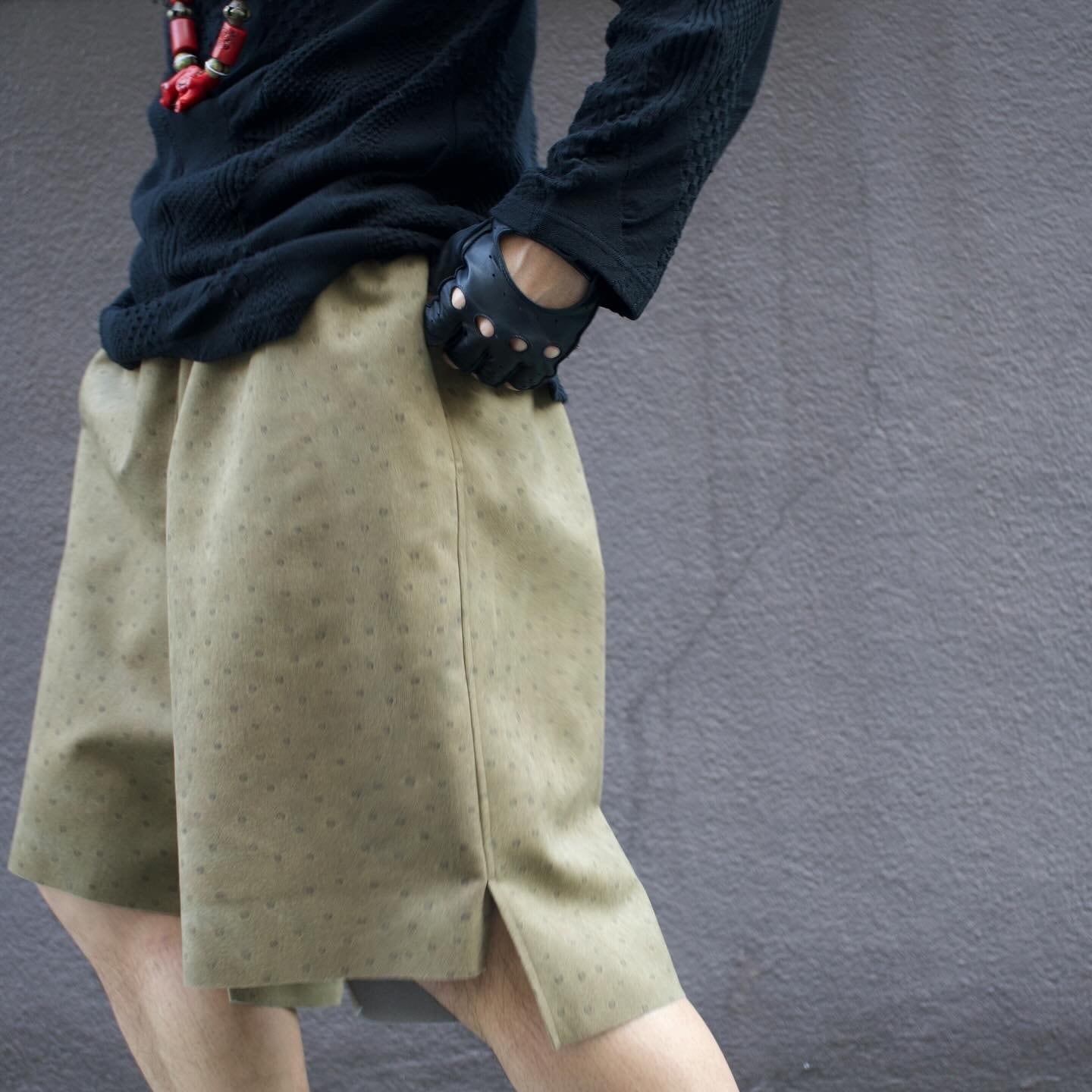 CLASS / CCES08UNI Ultrasuede Print Pants | ARCD