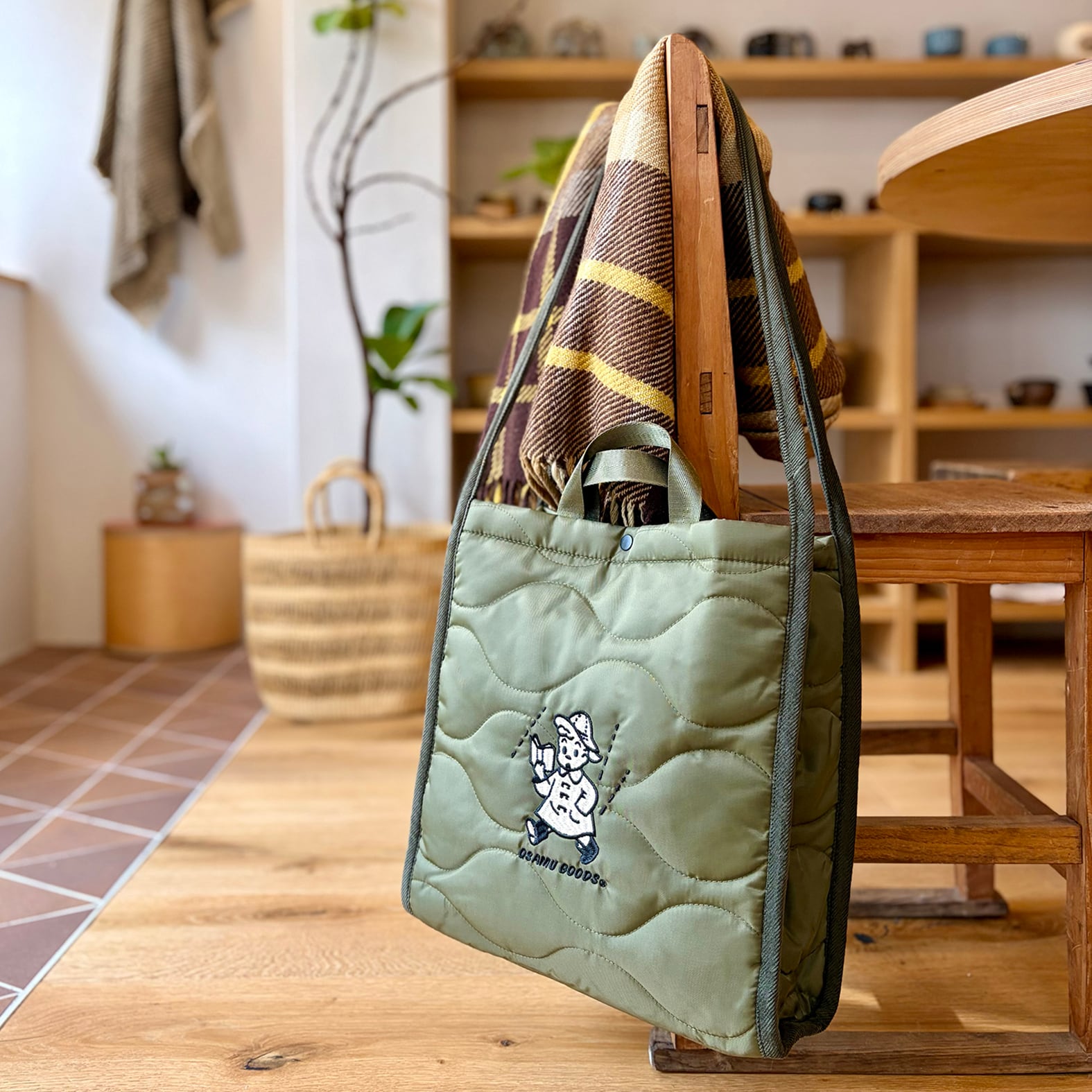 OSAMU GOODS denim tote_nice day | millvalley OSAMU GOODS denim tote_nice day | millvalley