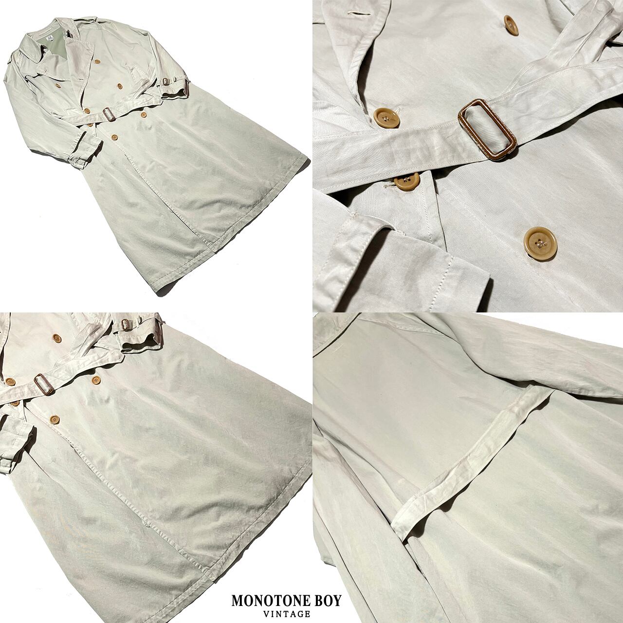 C.P. COMPANY Early 90'S Trench Coat Idea from Massimo Osti