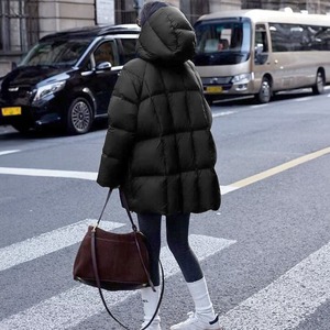 キルティング ダウン コート アウター レディース 秋冬 韓国 中綿 ダウンコート おしゃれ きれいめ 大人 カジュアル 通勤 通学 防寒 保温 暖かい ゆったり フード付き 大人可愛い 大人女子