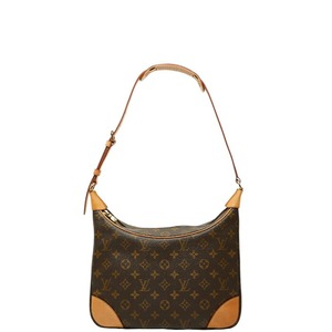 ルイ ヴィトン モノグラム ブローニュ30 ワンショルダーバッグ M51265 ブラウン PVC レザー レディース LOUIS VUITTON 【中古】