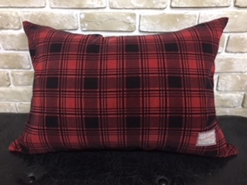 ACME × NORTH NO NAME "PLAID PRINTED CORDUROY CUSHION"