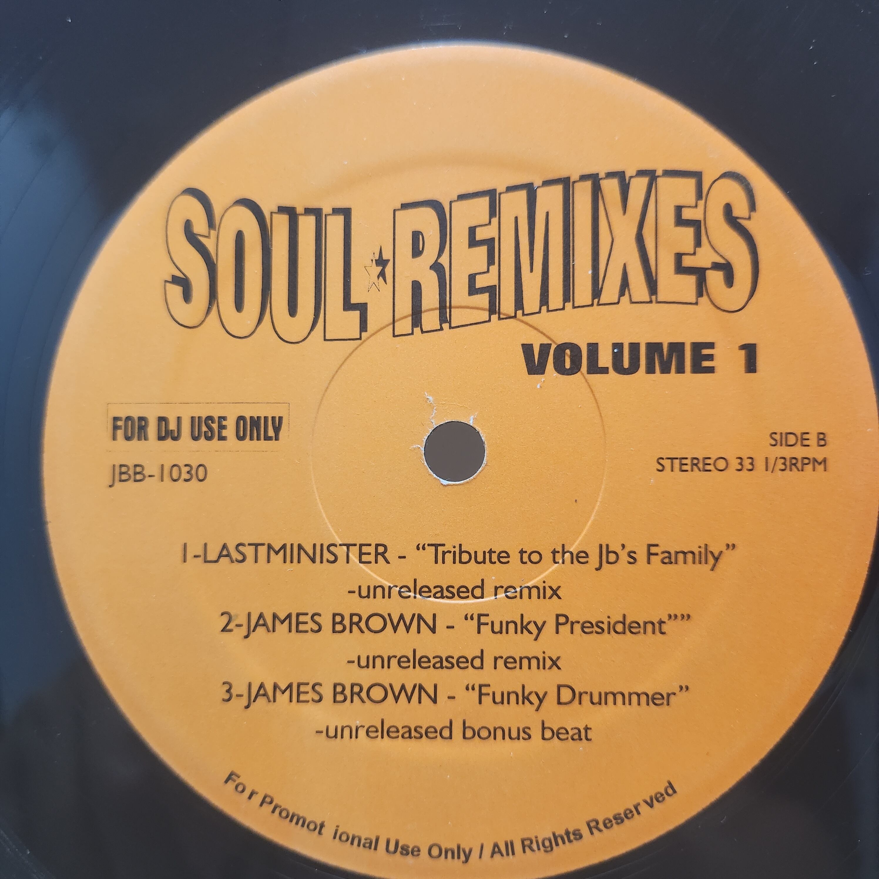 Various / Soul Remixes Volume 1 [JBB-1030] - 画像2