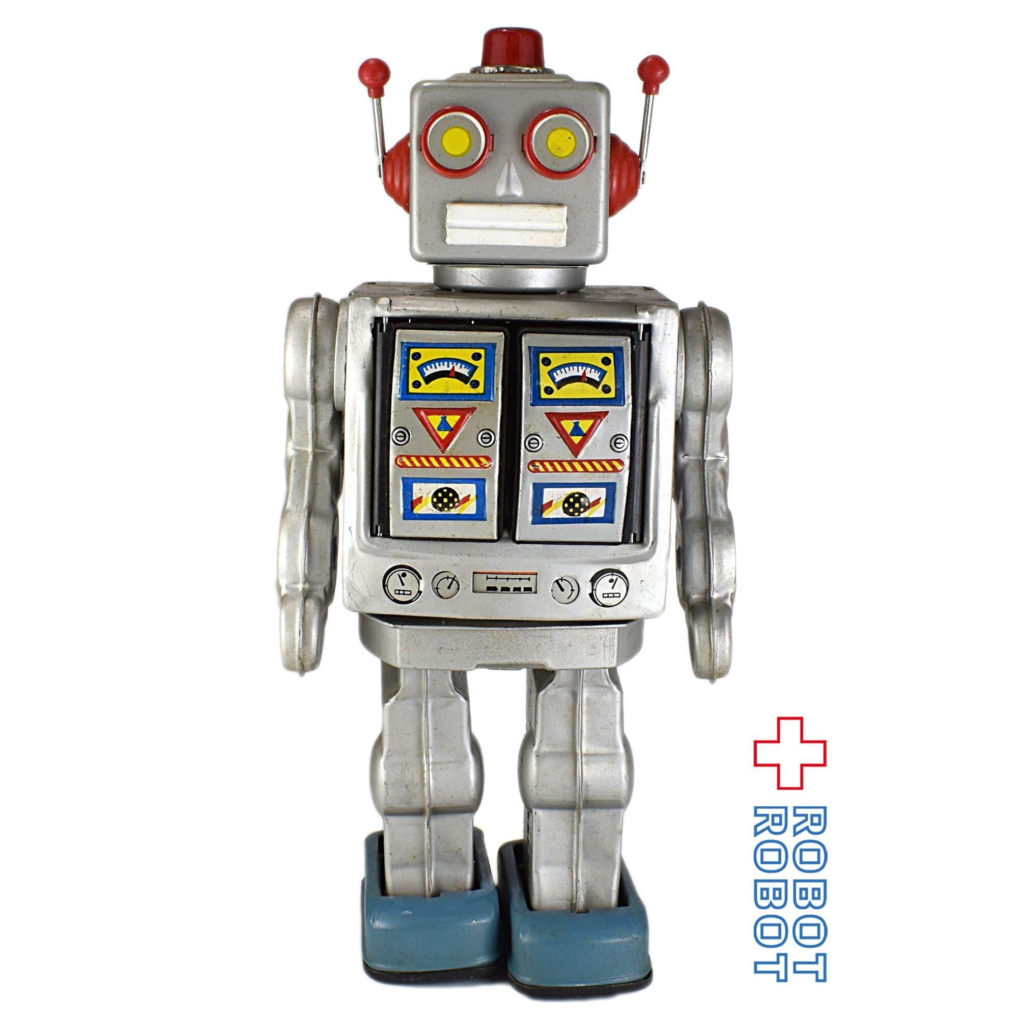 オシャレ 昭和の忘物ブリキロボットSPACE WALK MAN箱入新品未展示物 