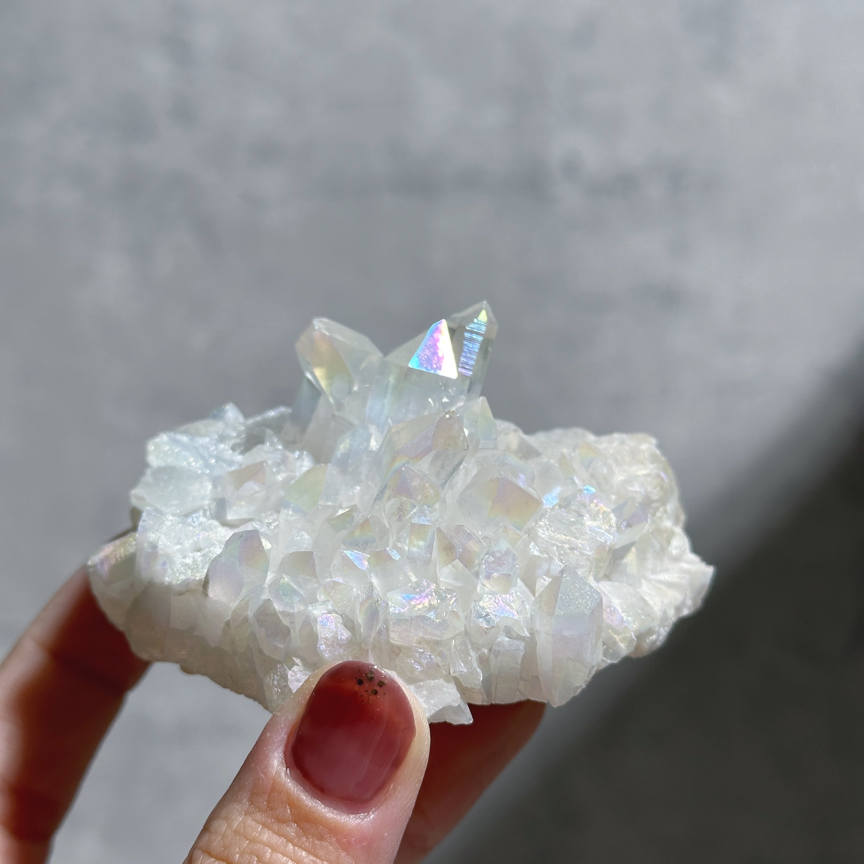 エンジェルオーラクォーツ クラスター02◇Angel Aura Quartz
