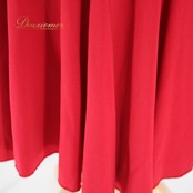 社交ダンス 衣装 スタンダード スカート レッスンウェア Create-Sun クリエイトサン 赤 レッド系 無地 派手 練習着 かわいい 目立つ スカート レディース フレア 繊維 ポリエステル 軽量 カジュアル スポーツ ダンス練習 楽 シンプル デザイン 着やすい コーディネート アイテム 発表会 おしゃれ 人気 カラー お揃い サイズ M レディース用