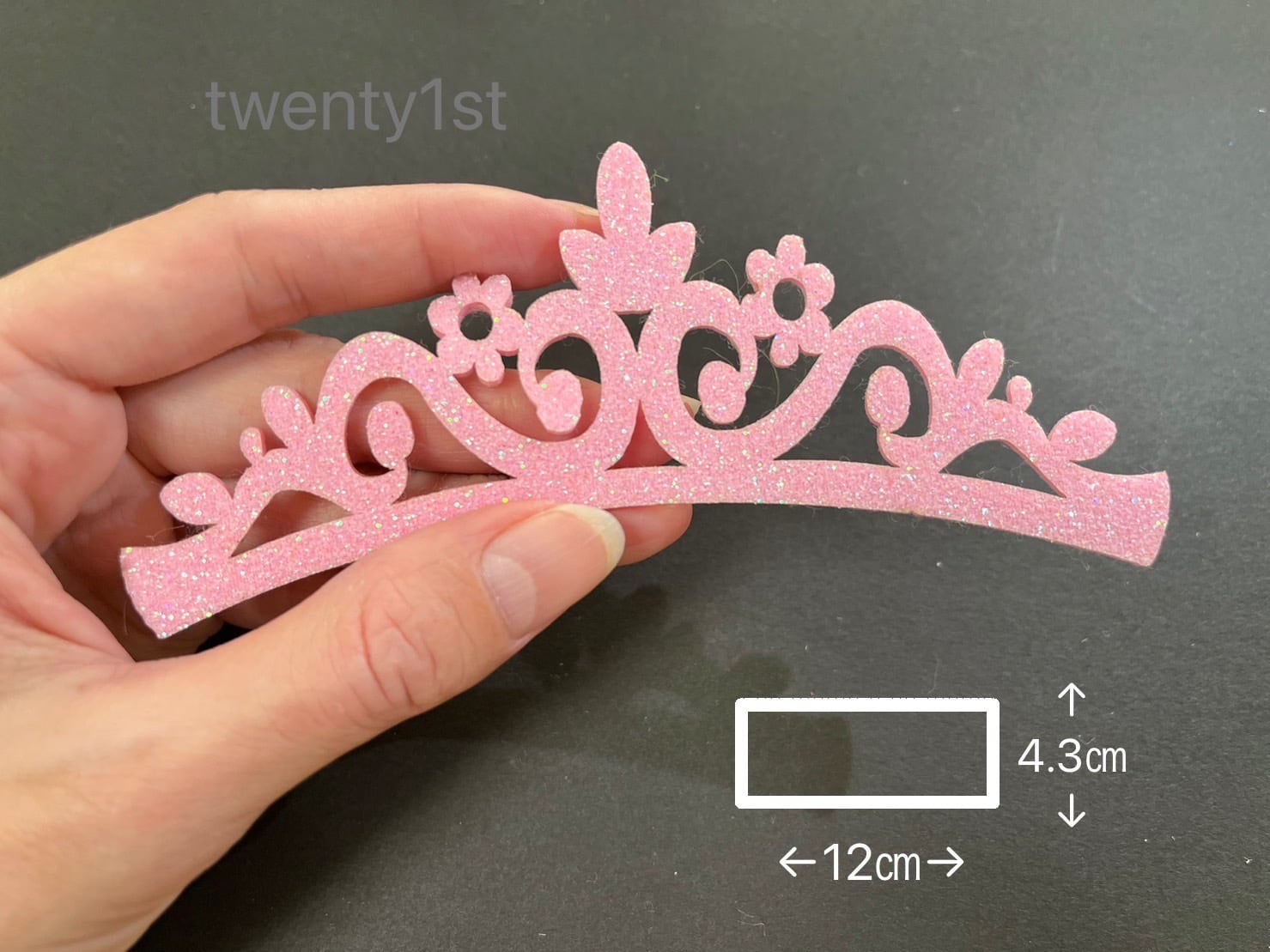 カラーが選べる》ティアラベースB | twenty1st 衣装用ストーン専門店