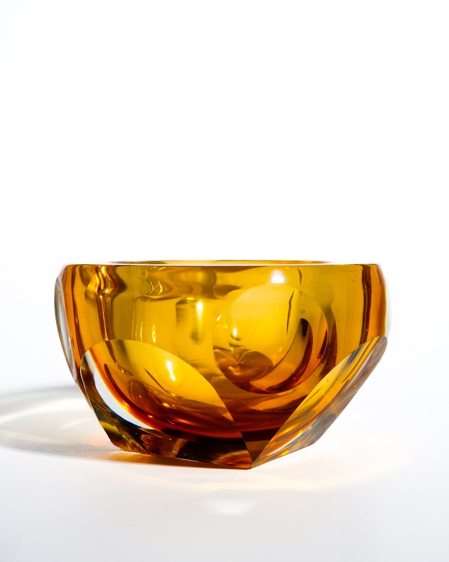 Irregularly shaped ashtray