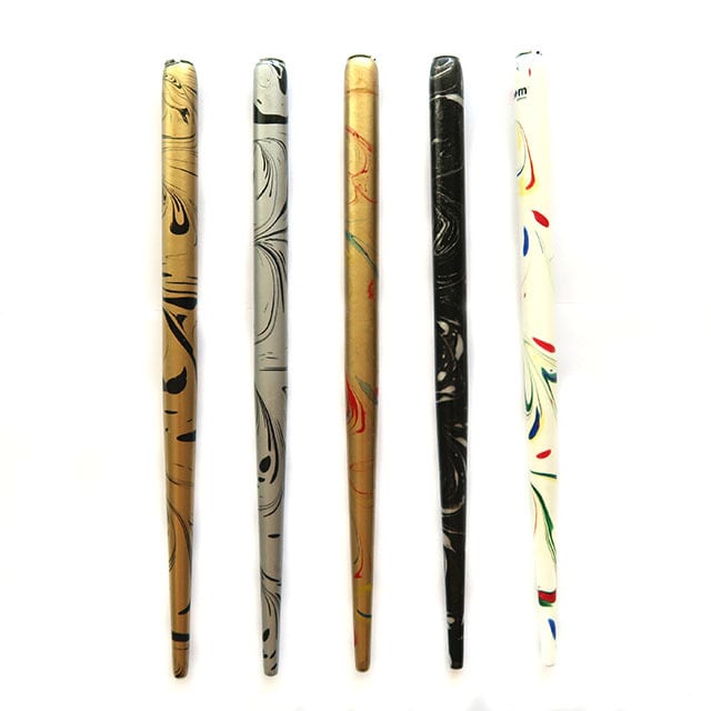 カリグラフィーストレートペンホルダー　バッファローホーン カリグラフィーストレートペンホルダー バッファローホーン